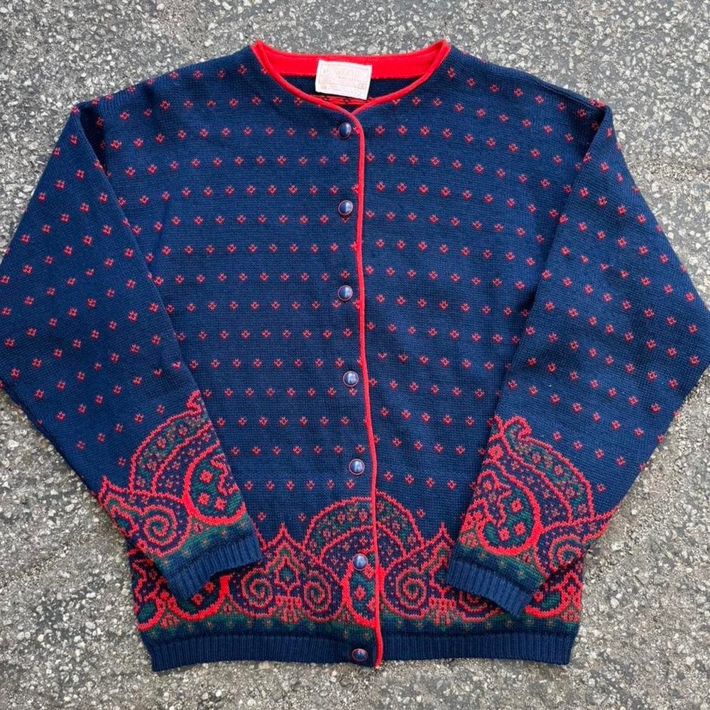Navy and red Pendleton